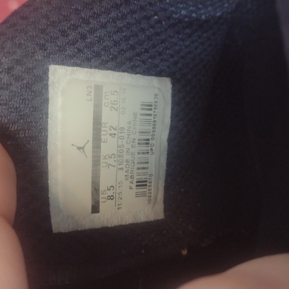 Jordan 10 Rio Retro Basketball Shoes/Sneakers size 8.5 - Picture 9 of 10